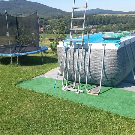 Ferienwohnung Ranczo Pod Klimoska Rzyki Exterior foto